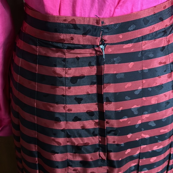 Vintage Jaeger Pleated Maxi Skort Culottes 8 - Picture 7 of 14